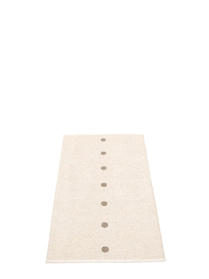 Pappelina Peg Dark Linen Runner Rug - Cloudberry Living