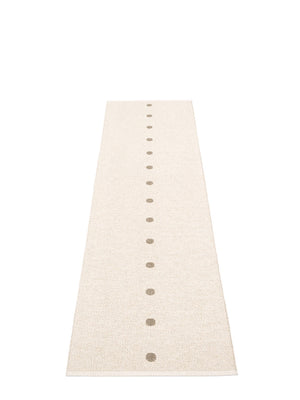 Pappelina Peg Dark Linen Runner Rug - Cloudberry Living