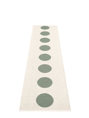 Pappelina Vera Army Runner Rug, - Cloudberry Living