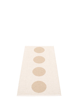 Pappelina Vera Beige Runner Rug, - Cloudberry Living