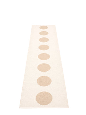 Pappelina Vera Beige Runner Rug, - Cloudberry Living