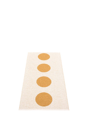 Pappelina Vera Ochre Runner Rug, - Cloudberry Living