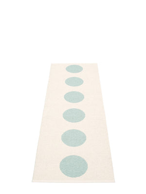 Pappelina Vera Pale Turquoise Runner Rug - Cloudberry Living