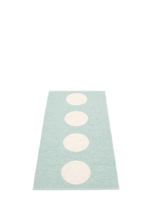 Pappelina Vera Pale Turquoise Runner Rug - Cloudberry Living