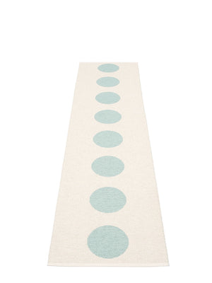 Pappelina Vera Pale Turquoise Runner Rug - Cloudberry Living