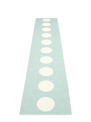 Pappelina Vera Pale Turquoise Runner Rug - Cloudberry Living