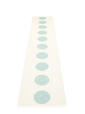 Pappelina Vera Pale Turquoise Runner Rug - Cloudberry Living