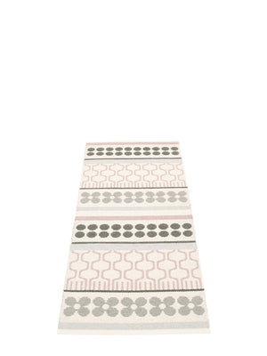 Pappelina Asta Runner Rug Pale Rose - Cloudberry Living