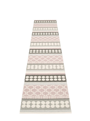 Pappelina Asta Runner Rug Pale Rose - Cloudberry Living