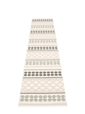 Pappelina Asta Runner Rug Pale Rose - Cloudberry Living