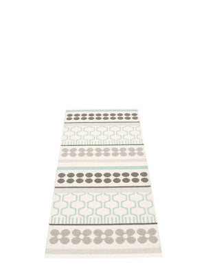 Pappelina Asta Runner Rug Pale Turquoise - Cloudberry Living