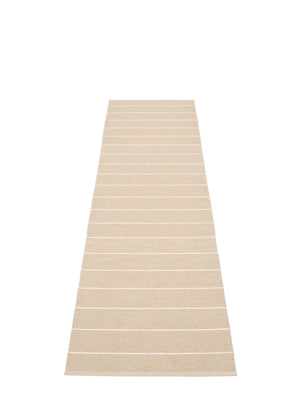 Pappelina Carl Linen/Beige Runner Rug - Cloudberry Living
