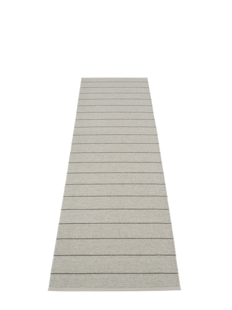 Pappelina Carl Warm Grey/Fossil Grey Runner Rug - Cloudberry Living