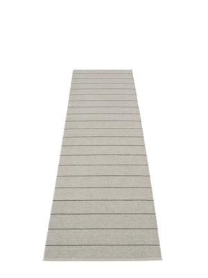 Pappelina Carl Warm Grey/Fossil Grey Runner Rug - Cloudberry Living