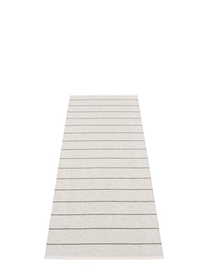 Pappelina Carl Warm Grey/Fossil Grey Runner Rug - Cloudberry Living