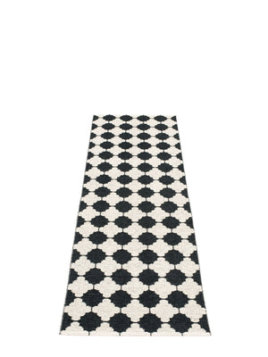 Pappelina Marre Black Runner Rug - Cloudberry Living