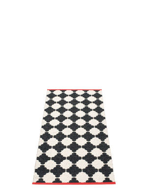 Pappelina Marre Black Runner Rug - Cloudberry Living