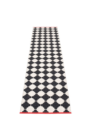 Pappelina Marre Black Runner Rug - Cloudberry Living