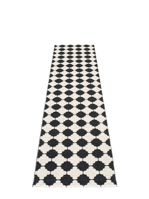 Pappelina Marre Black Runner Rug - Cloudberry Living