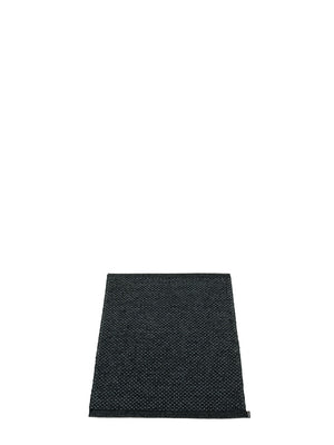 Pappelina Svea Black Metallic Runner Rug - Cloudberry Living