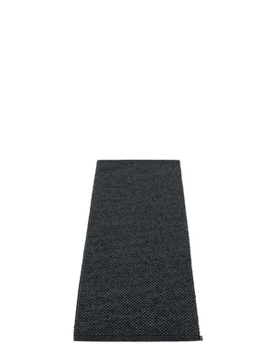 Pappelina Svea Black Metallic Runner Rug - Cloudberry Living