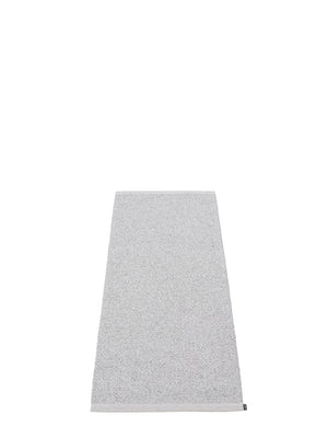 Pappelina Svea Grey Metallic Runner Rug - Cloudberry Living