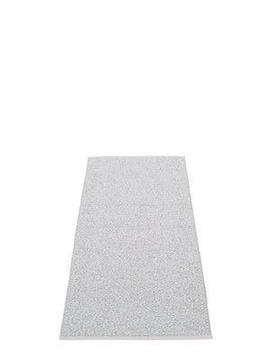 Pappelina Svea Grey Metallic Runner Rug - Cloudberry Living