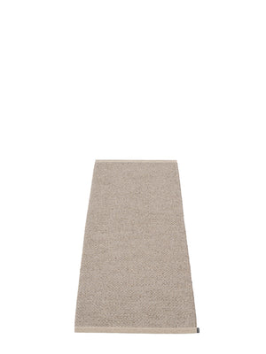 Pappelina Svea Mud Metallic Runner Rug - Cloudberry Living
