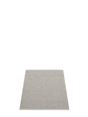Pappelina Svea Warm Grey Metallic Runner Rug - Cloudberry Living