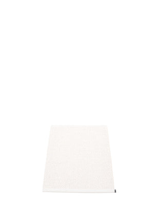 Pappelina Svea White Metallic Runner Rug - Cloudberry Living