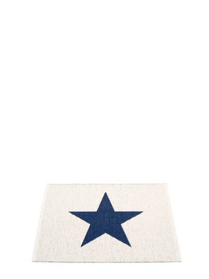 Pappelina Viggo One Dark Blue Runner Rug - Cloudberry Living