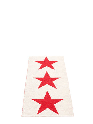 Pappelina Viggo One Red Runner Rug - Cloudberry Living